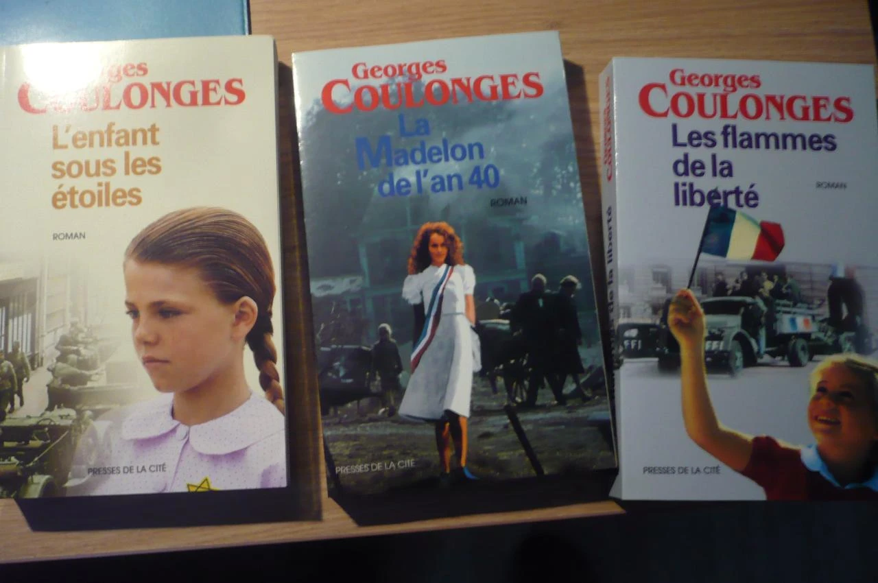 Lot Coffret 3 livres de Georges COULONGES (2003)